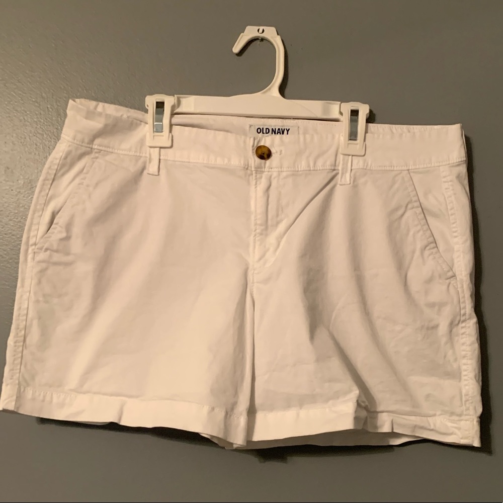 White Shorts